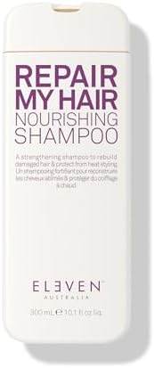 ELEVEN AUSTRALIA Repair My Hair Nourishing Shampoo | A Strengthening Shampoo to Rebuild Damaged Hair and Protect Against Heat Styling