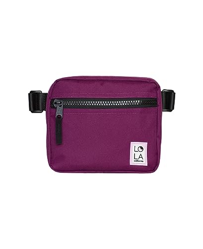 Lola Hippie Fanny Pack - Sprite Collection Recycled Nylon - Plum