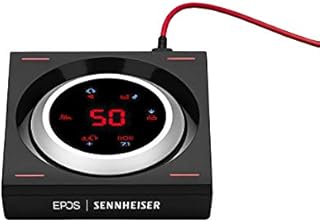 EPOS | SENNHEISER GSX 1200 PRO Gaming Audio Amplifier / External Sound Card, with 7.1 Surround Sound, Daisy Chain, Gaming DAC and EQ, Headphone amp Compatible with Windows, Mac, Laptops and Desktops.