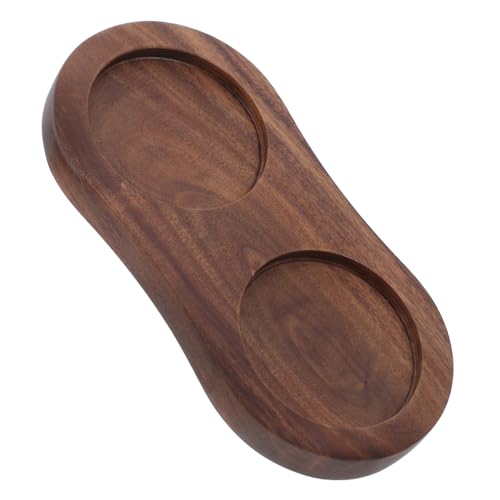 WEKADRIN Base de Madera Molinillos de Sal y Pimienta Soporte Antideslizante Grinder Funcional y Multipropósito Decoración de Cocina