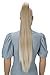 Produktbild PRETTYSHOP 70cm Haarteil Mit Butterflyklammer Zopf Pferdeschwanz Hitzebeständig Haarverlängerung Glatt Hellblond Mix H162