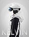 OutdoorMaster Kelvin Ski Helmet - Snowboard Helmet for Men, Women & Youth (White,M)