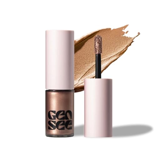 GEN SEE Mixed Media Metallic Liquid Eyeshadow, First Light –