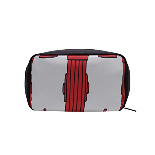 Fashion Zipper Bag Cute Creative Cartoon Fire Extinguisher Toiletry Tote Bag Designer Makeup Bag Travel Makeup Bags For Women Cosmetic Bags Multifunction Case Cosmetics Bags