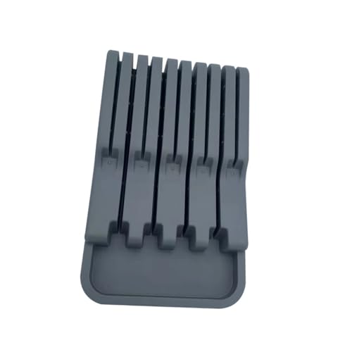 COLLBATH Kitchen Cutter Storage Stand Plastic Knife Organizer Rack Multi Function Draining Holder for Efficient Kitchen Utensil Organization for Home and Restaurant Use