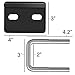 Hitch Tightener for 1.25 inch and 2 Inch Tow Trailer Hitches, Anti Rattle for a Wobble Free Quiet Ride. by Everything Automobiles