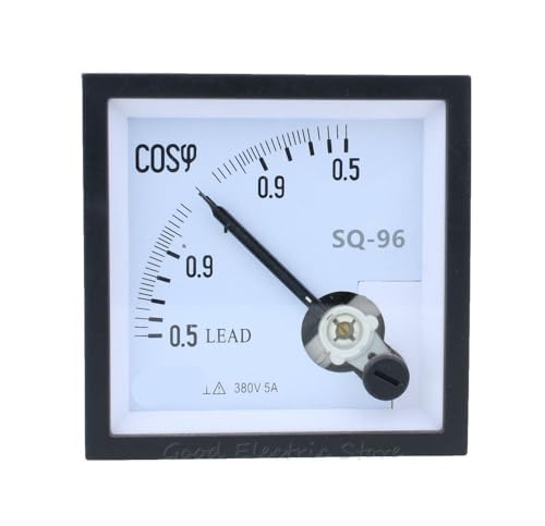 Compteur de facteur de puissance aiguille SQ-96 cosphi 380V indicateur de phase tableau triphasé