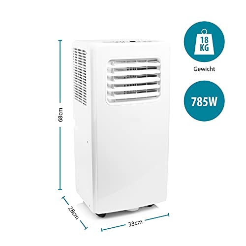 Tristar AC-5477 Mobiele Airconditioner – 3 in 1 Airco, Luchtontvochtiger en Ventilator - 7000 BTU Koelvermogen – 785 Watt - Energieklasse A - Image 3
