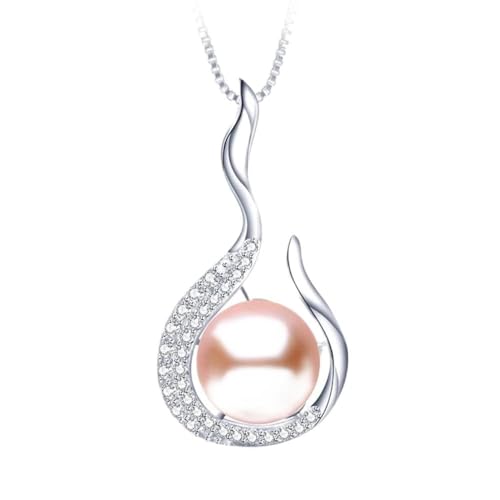 Collier à pendentif fin en perles d'eau douce, le cadeau d'anniversaire idéal pour femmes