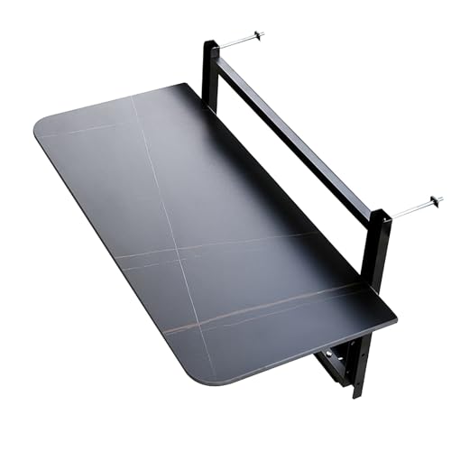 Table suspendue de balcon pour jardin et terrasse : créez votre coin café avec ce meuble pliable