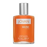 Jovan Musk for Men Aftershave 8 fl oz (Pack of 1), Notes of Carnation, Lavender, and Amber, Men's Fragrance, Long Lasting, Everyday Fragrance