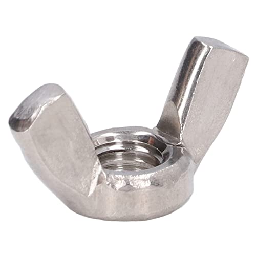 Bstxqty 50Pcs Wing Nuts Assortment Kit 304 Stainless Steel Nut Replacement Din 315 Hardware Parts Used In Household Appliances,Communications,Automobiles (M6) #TOP4