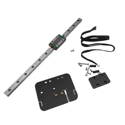 Funssor�ACreality Ender-5 Plus 3D �v�����^�[ X �����j�A���[�����o�@�_�C���N�g�h���C�u�A�b�v�O���[�h�L�b�g�A1.75mm�AMGN12H�A�A���~�j�E�������\���ɑΉ� �X���[�Y�X���C�h(BET300 with clamp,No