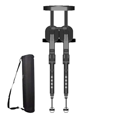Silla sin silla, portátil, plegable, invisible, sin silla, taburete de pesca al aire libre, 3 engranajes, ajustable, ergonómica, ligera para carpinteros, fotógrafos