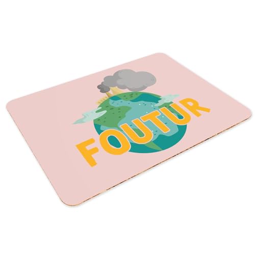 Napperons de table rose grand format pour protéger les meubles avec style - 3