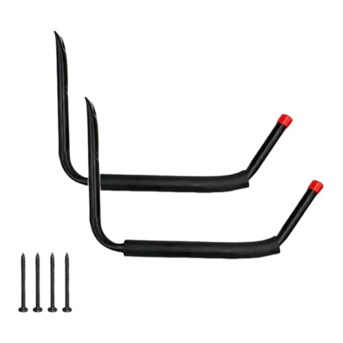MotiveTech Porta Kayak Multiusos, Portabicicletas para Garaje, Portabicicletas para Y Portabicicletas para Interior, Rojo