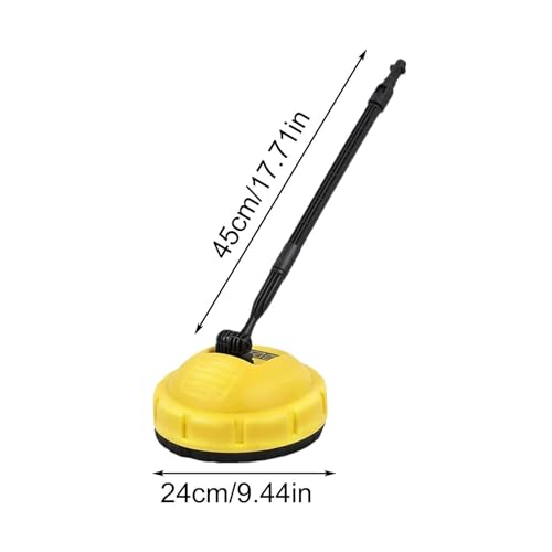 Hoge druk oppervlak patio reiniger voor Kar-Cher K2-K7 hogedrukreiniger, Lange handgreep roterende hogedrukreiniger borstel, Home Car Cleaning Tool, Roterende hogedrukreiniger voor grote oppervlakken - Afbeelding 3