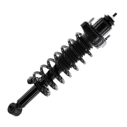 Image of Detroit Axle - 6pc Struts Suspension Kit for 2008 2009 2010 Mitsubishi Lancer [GTS] 4 Front Rear Struts with Coil Spring Assembly 2 Front Sway Bar End Links Replacement