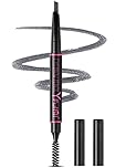 YFulfill Grey Eyebrow Pencil for Older Women Soft, Waterproof Gray Eye Brow Pencil for Gray Hair