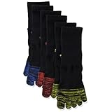 [オカモト] 10倍破れにくい WORK MAX(ワークマックス) ワークソックス 5本指 3足組 制菌消臭 丈夫 頑丈 補強 作業用 安全靴対応 489-435