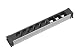 Produktbild Bachmann Conference Power Strip ALU 444mm w/Child Protection, 909.008 (444mm w/Child Protection 5xSchuko Black 3xframe GST18 Power in- and Output)