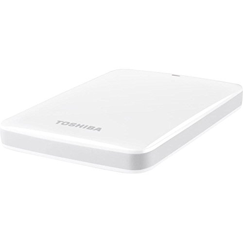 Toshiba Canvio Connect II - Disco duro externo de 2 TB (USB 3.0, 6,35 cm (2.5")), blanco