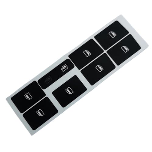 Rénover boutons collants Audi A4 2004-2008 grâce aux stickers interrupteurs vitres