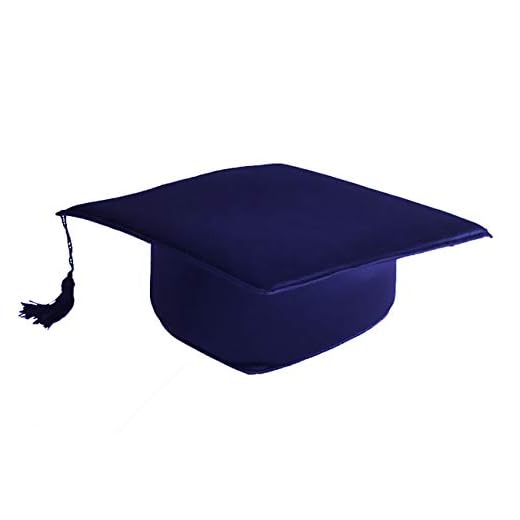 Tiltextil Birrete de graduación adulto Unisex - Azul
