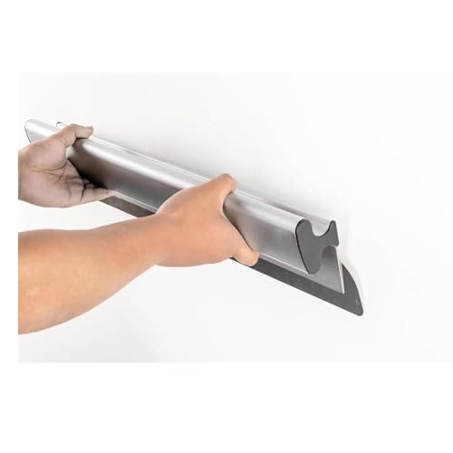 32 in Skimming Blade Smoothing Knife -301 Stainless Steel Construction Knife, Aluminum Blade Profile, Smoothing Knockdown Spatula for Gyprock, Drywall