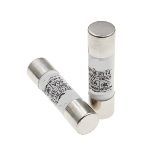 Fusible cerámico 10x38 evita averías por cortocircuito con este cartucho rápido de 25A y 380V