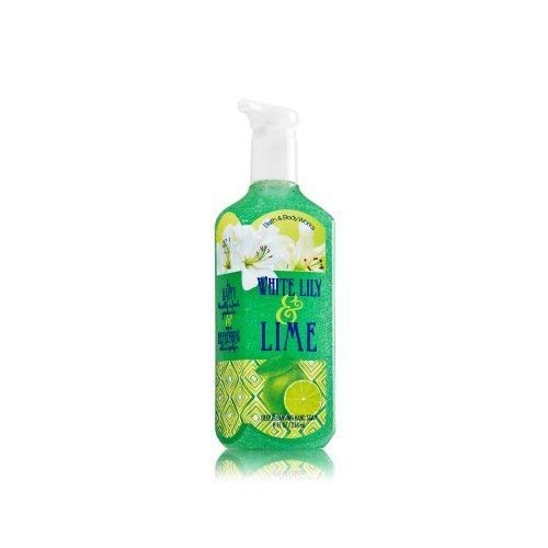 Bath & Body Works Deep Cleansing Hand Soap White Lily & Lime 8oz