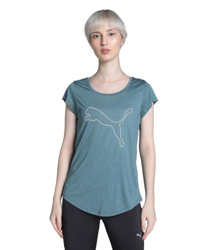 Image of Puma Run Graphic AOP SS Polyester Regular Fit Womens T-Shirt