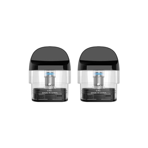 【正規品】 Aspire MINICAN カートリッジ(トップフィリング) 0.8ohm for アスパイア 電子タバコ MINICAN 4 / MINICAN 3 / minican 3 pro 交換用カートリッジ ミニカン ポッド 付き物 ニコチンフリ