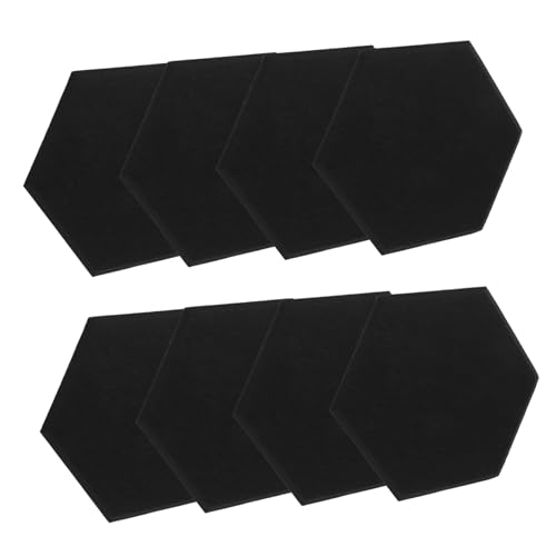 SUPVOX 8 piezas Paneles Acústicos Absorbentes de Sonido para Pared Fácil de Instalar Paneles de Atenuación de Sonido para Oficina en Casa y Estudio Uso Decorativo para Aislamiento Acústico miniatura 1