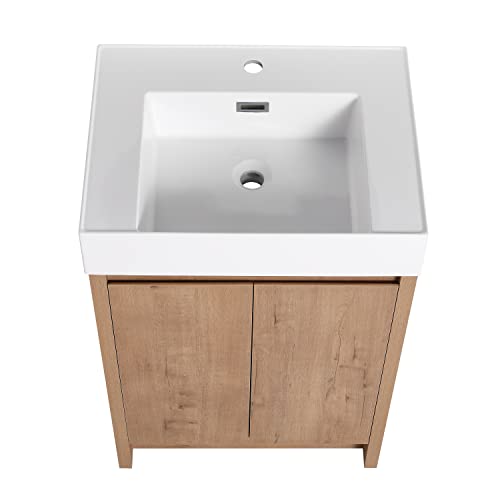 24 Inch Bathroom Vanity With Sink, Mordern Bathroom Vanity, Freestanding Bathroom Vanity, Bathroom Sink Vanity Combo, Bathroom Vanity Cabinet,Bathroom Vanities (036) #TOP6