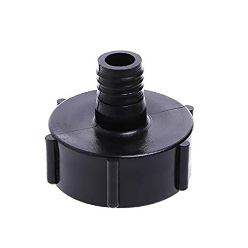 SENRISE Adaptador de manguera de tanque de 1000 L de plástico IBC,...