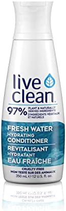 Live Clean Conditioner, Hydrating Fresh Water, 12 Oz
