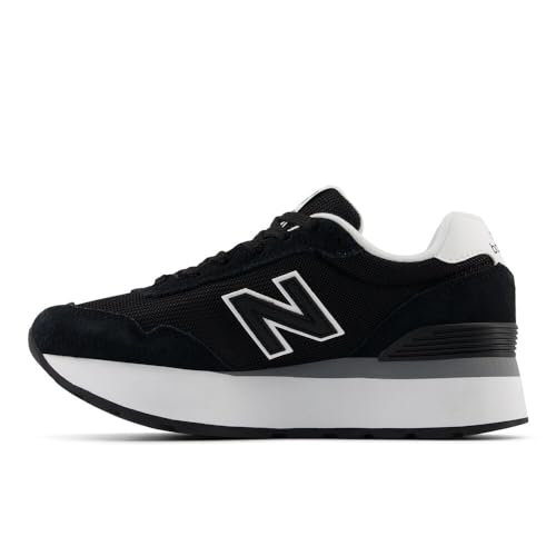 New Balance Women's 515H V1 Sneaker, Black/Sea Salt, 9 M