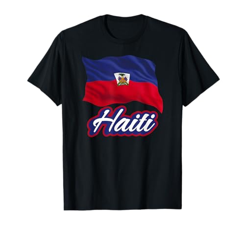 Drapeau haïtien Patriotique pour Hommes, Femmes, Enfants République d'Haïti T-Shirt