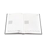 Collins Essential 2025 Business Diary - A4 Day to a Page with Appointments Planner with Leathergrain Hardback Cover - Maroon - ESSA41A.78-25 - Image 5