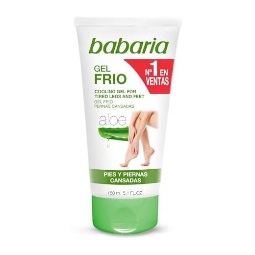 Babaria Gel Frío con Aloe Vera para Pies y Piernas Cansadas - 150 ml