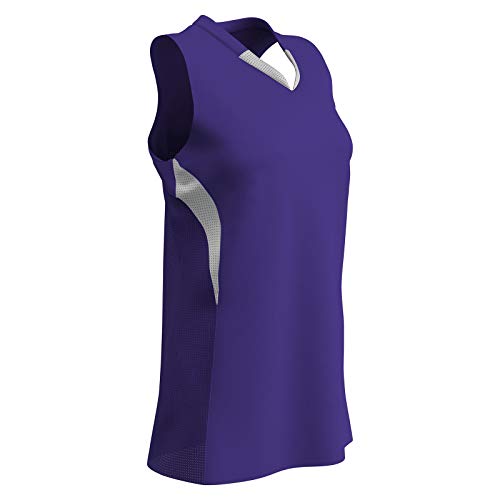 Camiseta softbol Champro niña para entrenamientos de liga juvenil