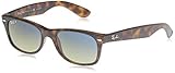Ray-Ban New Wayfarer, Gafas de Sol Unisex adulto, Multicolor (Tortoise 894/76), 52 mm