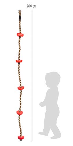 Corde d'escalade enfant résistante aux intempéries Small Foot 3 ans - 3