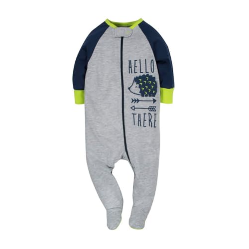 Image of Gerber Baby Boys' 4 Pack Sleep 'N Play Footie