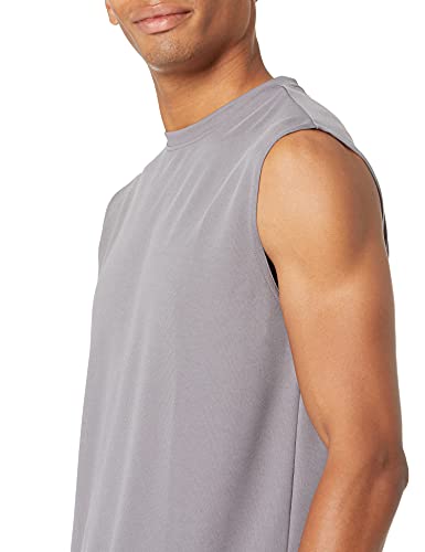 Image of Amazon Essentials Men's Gym Tank Tops, Moisture-Wicking Dry Fit Breathable Muscle Shirts, Pack of 2