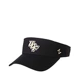 NCAA Central Florida Golden Knights Mens Adjustable Visor Drill, Central Florida Golden Knights Black, Adjustable