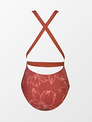 Cupshe One Piece Swimsuit For Women Bathing Suit Sexy Deep V Neck Wrap Tie Cross Back, M #TOP5