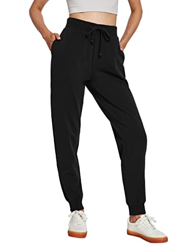 SPECIALMAGIC Women's Sweatpants Casual Cotton Joggers Tapered High Waisted Comfy Sweat Pants for Running Lounge