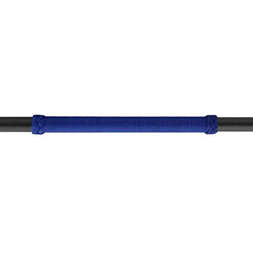 Cuda Carbon Fiber Gaff - 4Ft Shaft With 2" Hook (Forged Stainless Steel Head, Rope Grips, Floats) #TOP4
